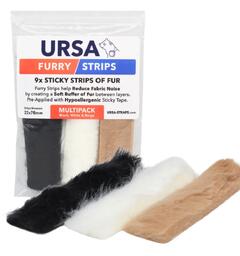 URSA Furry Strips Pack of 9x Sticky Strips of Fur