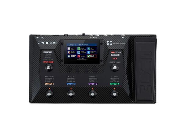 Zoom G6 Multi-Effects Processor for Guitarists 
