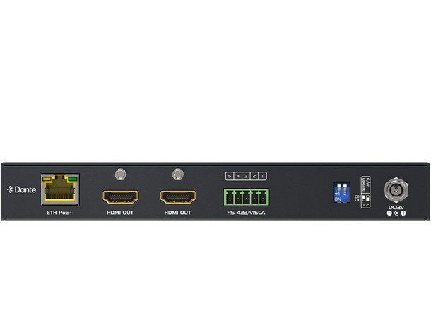 ADTECHNO DAV-02HR Dante AV Ultra Decoder Dante AV Ultra Decoder 