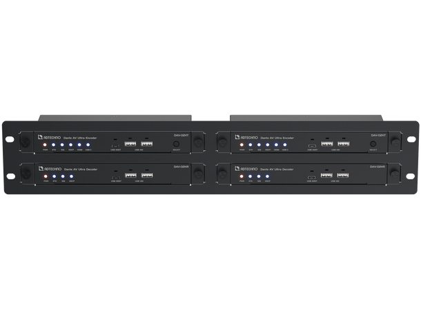 ADTECHNO DAV-02HR Dante AV Ultra Decoder Dante AV Ultra Decoder 