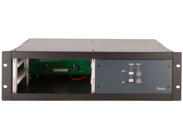 AMS NEVE 2-SLOT 1073/1084 RACK 2-MODULE, 3U RACK (EMPTY) 