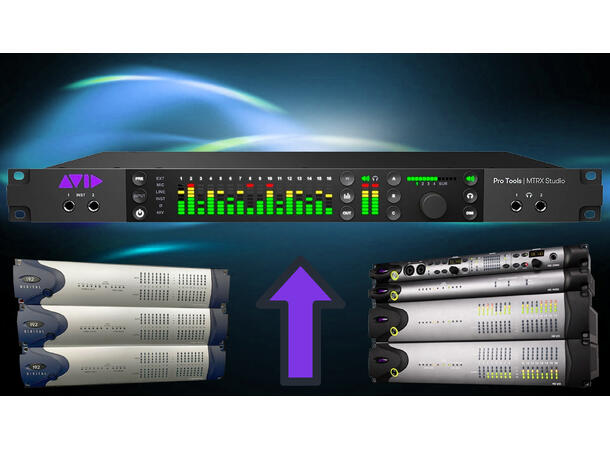 AVID MTRX  Studio Audiointerface TRADEIN Innbyttekampanje 