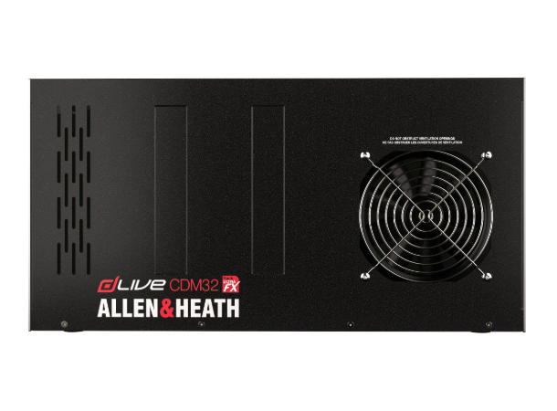 A&H dLive C Class CDM32 MixRack Ultra FX 128 inngangskanaler og 64 mikseutganger 