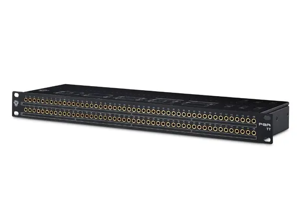 Black Lion Audio PBR TT bantam patchbay 96 + Dsub25 - gold contacts 