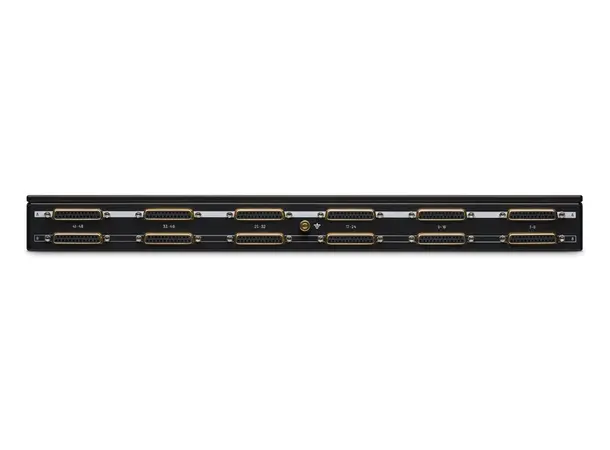 Black Lion Audio PBR TT bantam patchbay 96 + Dsub25 - gold contacts 