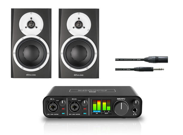 Dynaudio og MOTU studio bundle Fantastisk lydkvalitet til produktion 