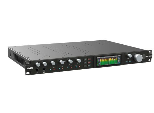 MOTU 848 Audio interface 28 x 32 Thunder 28 x 32+ AVB,UltraDAC,TB3/4, USB3 m/ DSP 