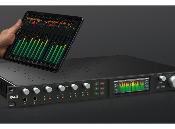 MOTU 848 Audio interface 28 x 32 Thunder 28 x 32+ AVB,UltraDAC,TB3/4, USB3 m/ DSP 