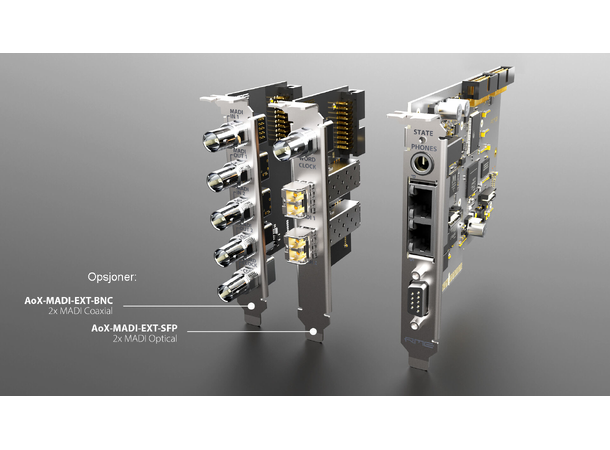 RME Sonnet HDSPe Dante 512 IO lydkort Bundle med Sonnet SE1 TB5 chassis 