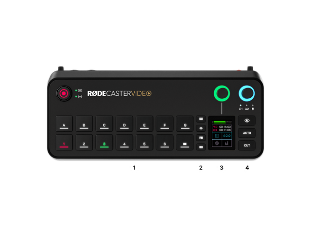 RØDECaster Video Video and Audio Production Console 