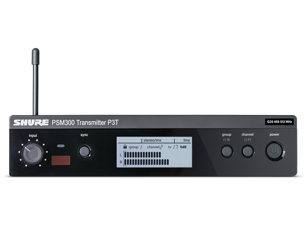 Shure P3TERA - PSM300 System Premium K3E (606-630MHz) 