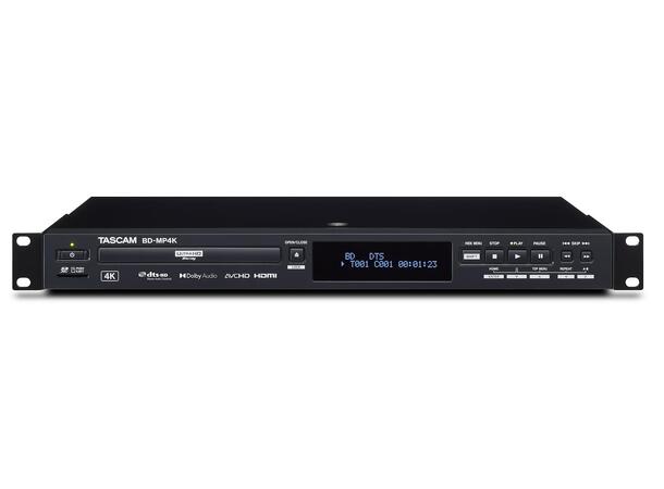 Tascam BD-MP4K Professional 4K/UHD Blu-Ray/Multi-Media 