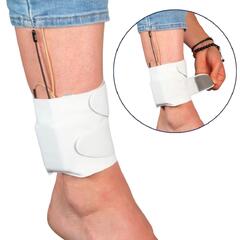 URSA ANKLE Strap - With Split End White - With Split End