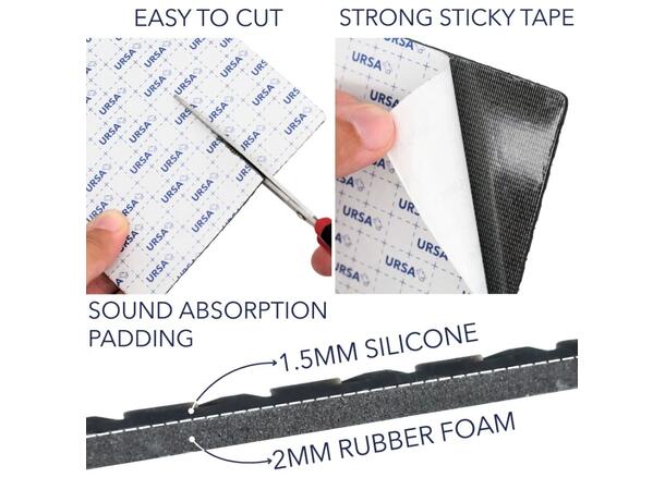 URSA Heavy Duty 10 Sheets - Black 