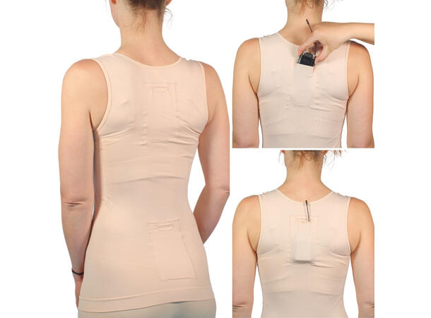 URSA Vesties – Compression Vest Medium, Beige 