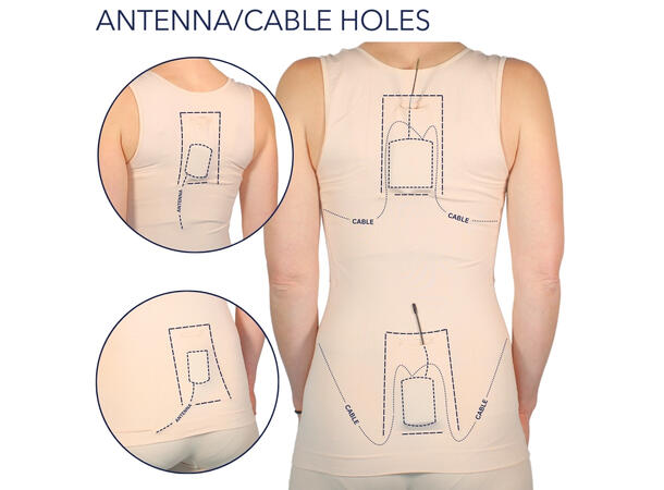 URSA Vesties – Compression Vest Medium, Beige 