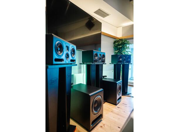 Zaor Croce 36Stand Croce 36 (Pair) Black Kraftig høyttalerstativ 920mm, maks 60kg 