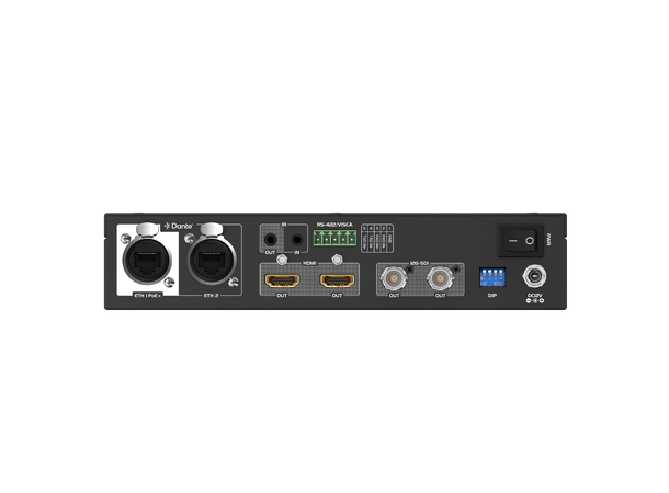 ADTECHNO DAV-01SR Dante AV Ultra Decoder Decode Dante AV Ultra Colibri to 12G-SDI 