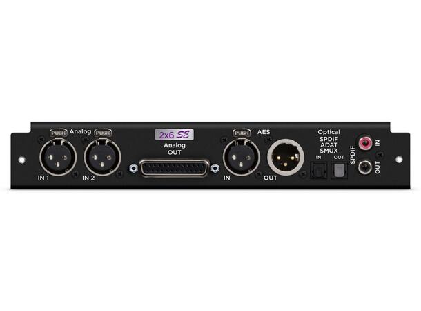 Apogee Symphony I/O MkIIApogee 2X6SE 2×6 Analog I/O + 8×8 Optical + AES I/O 