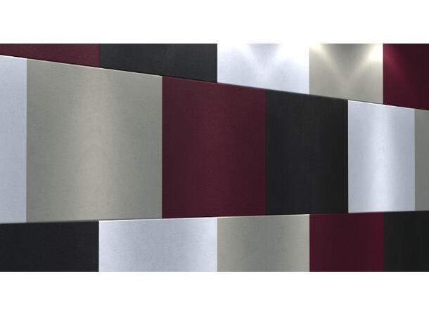 Artnovion Helen SQR - Moonlight White High End, Pakke med 8 paneler 60 x 60cm 