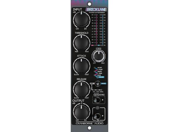 Cranborne Audio Brick Lane 500 PWM Compressor for 500 serie 