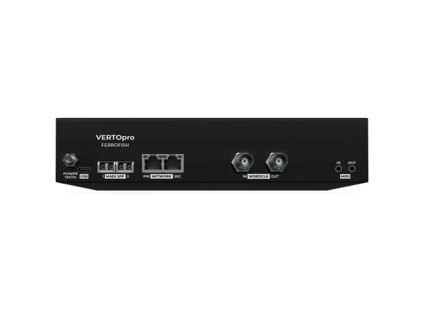 FERROFISH VertoPRO MX Dante Konverter 64-Kanal MADI<>Dante Converter 