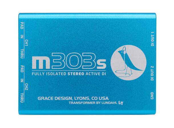 Grace Design m303s High Performance Active DI - Stereo 