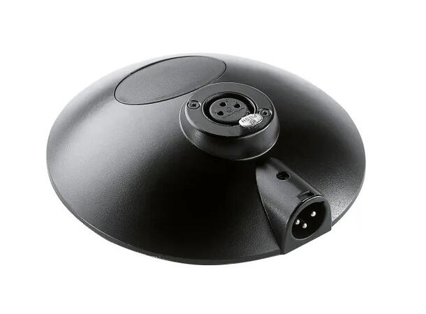 K&M 29376 Microphone Table base med XLR 