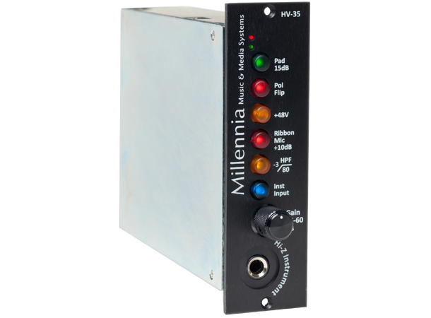 Millennia HV-35 Mic & Instrument Preamp 500 Series for API frames