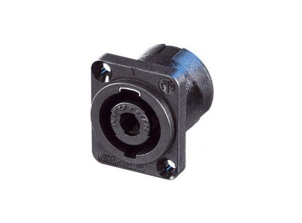 Neutrik NL4MPXX Speakon chassis 4P Han D-type Flat tabs 