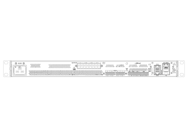 Powersoft Unica 4T 8-Channel Amplifier Platform for Touring 