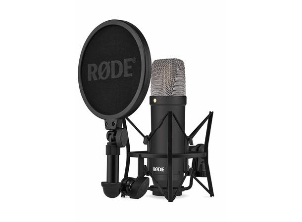 RØDE NT1 Signature Series (BLACK) Inkl. Shockmount og 6 m premium kabel. 