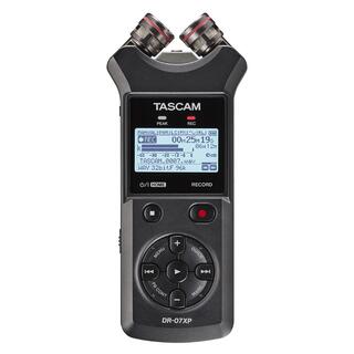 TASCAM DR-07XP handheld stereo recorder Handheld Recorder 2-Ch, 32-Bit Float