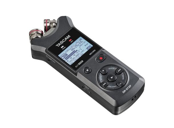 TASCAM DR-07XP handheld stereo recorder Handheld Recorder 2-Ch, 32-Bit Float 