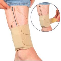URSA ANKLE Strap - With Split End Beige - With Split End