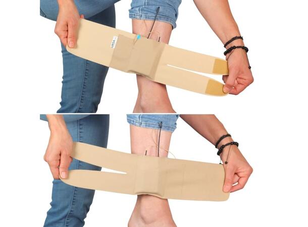 URSA ANKLE Strap - With Split End Beige - With Split End 