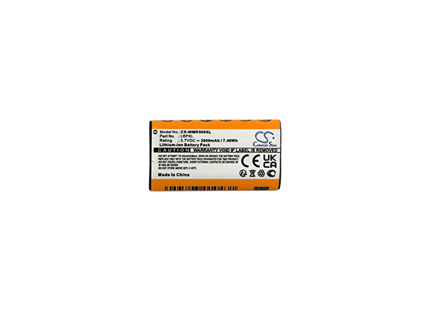 Wisycom LBPXL Rechargeable Lithium-ion battery 2000 mAh 3,7V / 7,4 