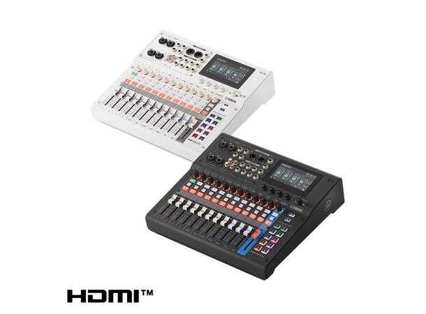 YAMAHA MGX12V, Black, 18-Channel Digital Mixing Console w Video Interface 