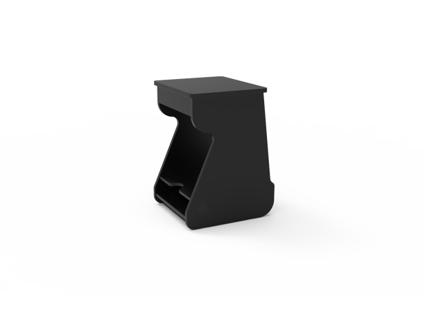 Zaor MIZA Rack 12 MKII Anniversary Black 12 u gulv rack med skuff 