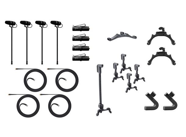 4099 CORE+ Classic Touring Kit 4 Mics + accessories, Loud SPL, pelicase 