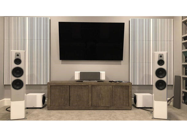 Artnovion Siena W - Jet Black (L22) High End, Pakke med 6 paneler 