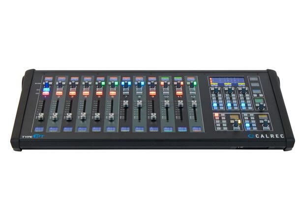 Calrec Type RT 12 fader with RT20 DSP Compact all-in-one digital console 