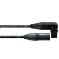 Cordial Select XLR FR-M kabel 2,5m Med vinklet XLR-hun, NEUTRIK-plugg