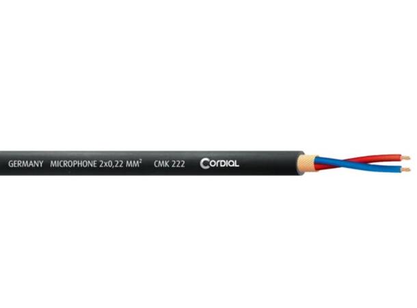 Cordial Select XLR FR-M kabel Med vinklet XLR-hun, NEUTRIK-plugg 