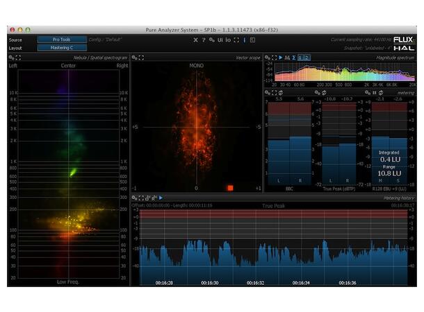 Flux Pure Analyzer Essential EBU R128 Flux Pure Analyzer System 