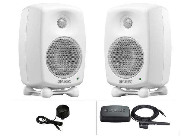 Genelec 8320A PACK, Hvit included GLM kit + 9310BM monitorcontrol 