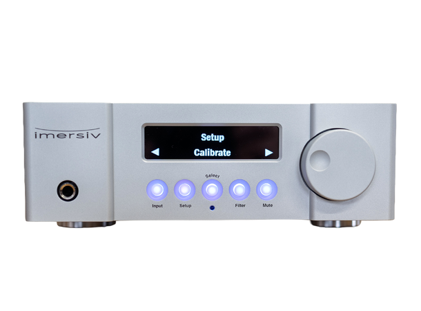Imersiv D-1 HDR-A DAC silver Stereo multi-path D-to-A DAC 