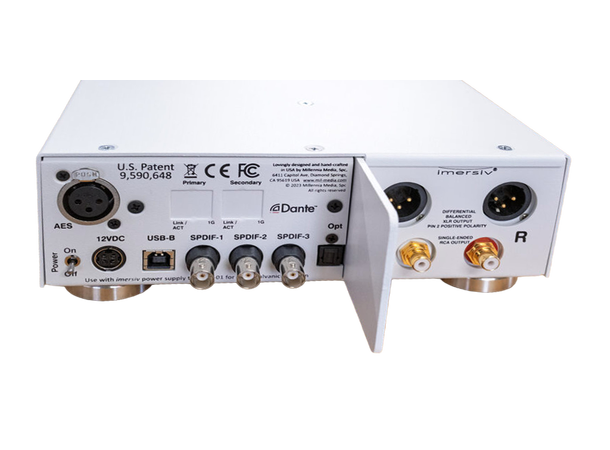 Imersiv D-1 HDR-A DAC silver Stereo multi-path D-to-A DAC 