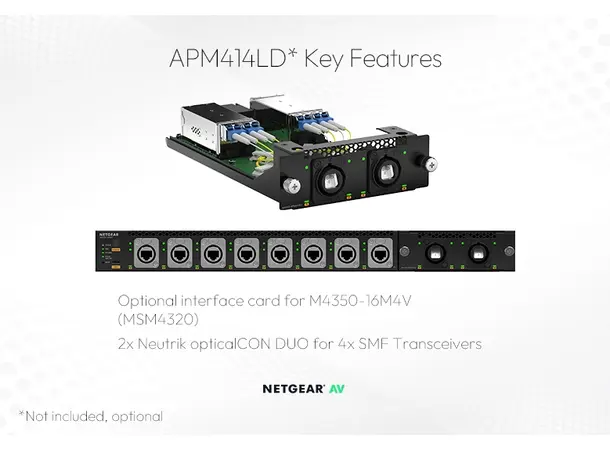 Netgear M4350-16M4V (MSM4320-100NES) Fully Managed Switch 