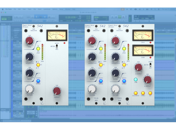 Rupert Neve 542 Tape Emulator Plugin AAX, AU eller VST3 